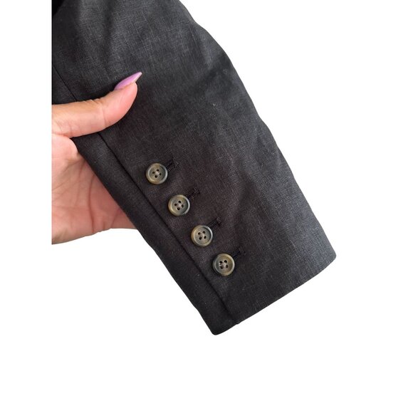 SOMETHING NAVY Black Cropped Blazer Jacket Size XXS NEW with tags - Picture 6 of 8